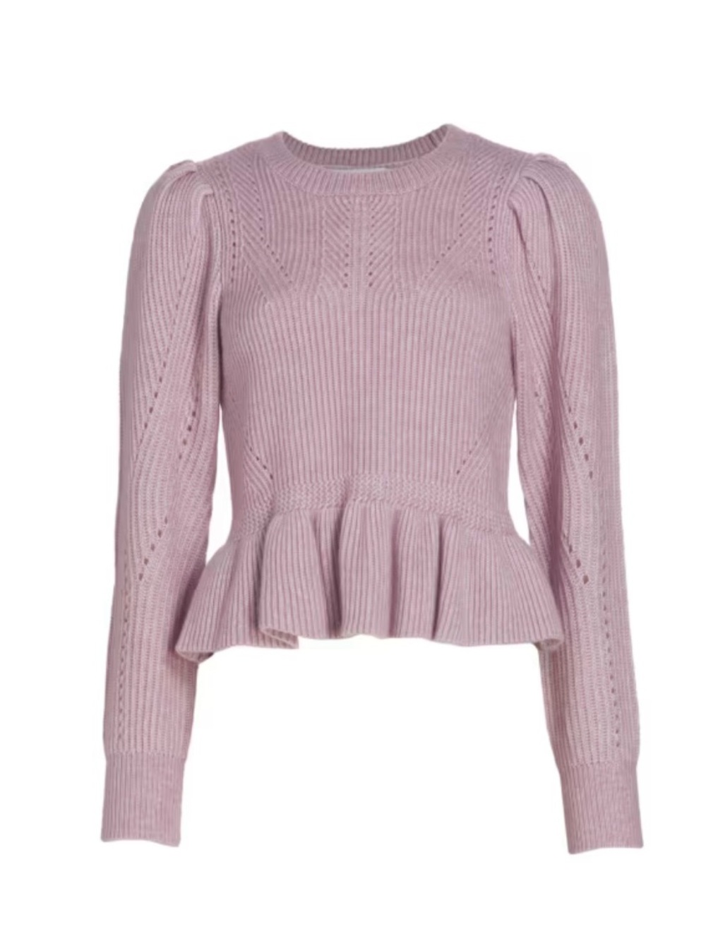 dh NEW YORK Kennedy Peplum Hem Sweater